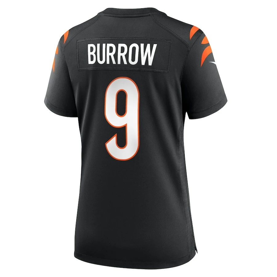 Women's Cincinnati Bengals Joe Burrow Nike Black Game Jersey 6 Women's Cincinnati Bengals Joe Burrow Nike Black Game Jersey – Bild 4