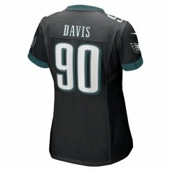 Women's Philadelphia Eagles Jordan Davis Nike Black Player Game Jersey 9 Women's Philadelphia Eagles Jordan Davis Nike Black Player Game Jersey -NFL fanshirt Shop womens nike jordan davis black philadelphia eagles player game jersey pi4982000 altimages ff 4982108 d9b38ec856924c0e54c0alt3 full