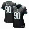 Women's Philadelphia Eagles Jordan Davis Nike Black Player Game Jersey -NFL fanshirt Shop womens nike jordan davis black philadelphia eagles player game jersey pi4982000 ff 4982108 d9b38ec856924c0e54c0 full