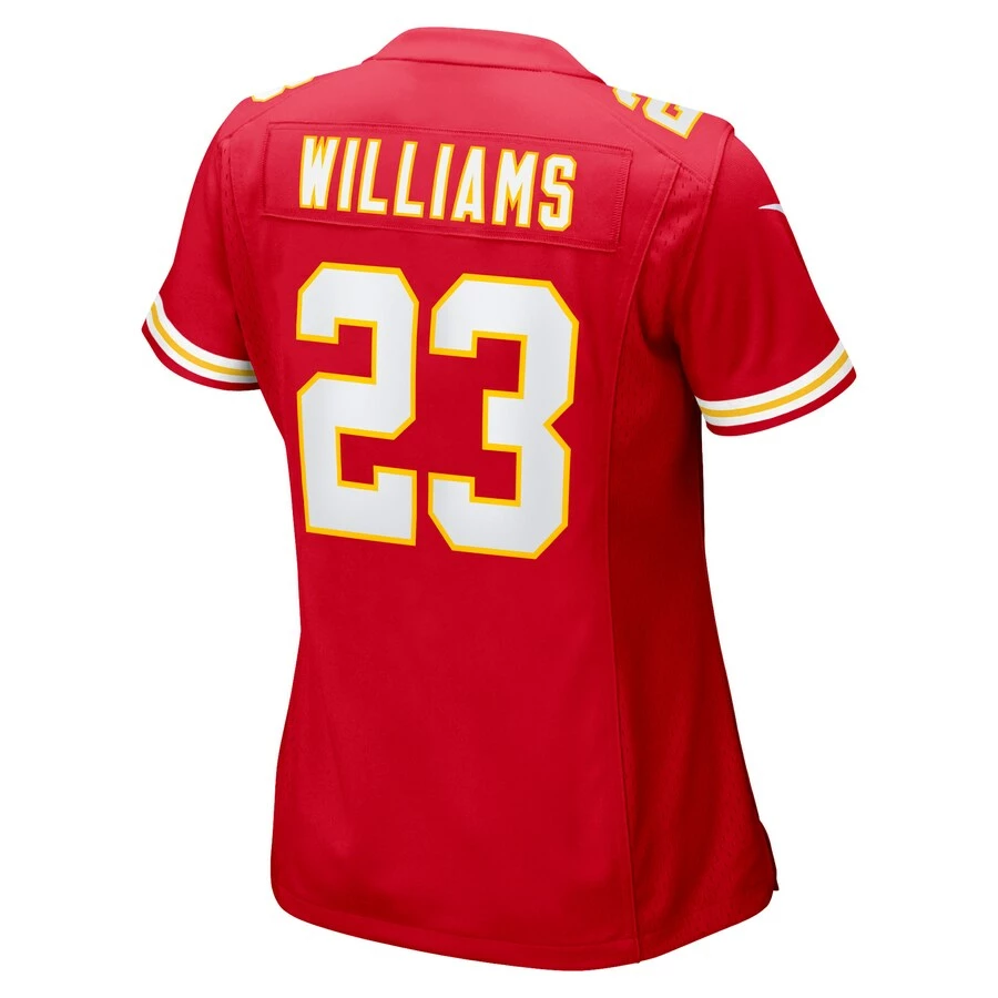 Women's Kansas City Chiefs Joshua Williams Nike Red Game Player Jersey 6 Women's Kansas City Chiefs Joshua Williams Nike Red Game Player Jersey – Bild 4