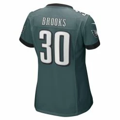 Women's Philadelphia Eagles Kennedy Brooks Nike Midnight Green Game Player Jersey -NFL fanshirt Shop womens nike kennedy brooks midnight green philadelphia eagles game player jersey pi5118000 altimages ff 5118609 5224352fdf9fc0fce724alt3 full