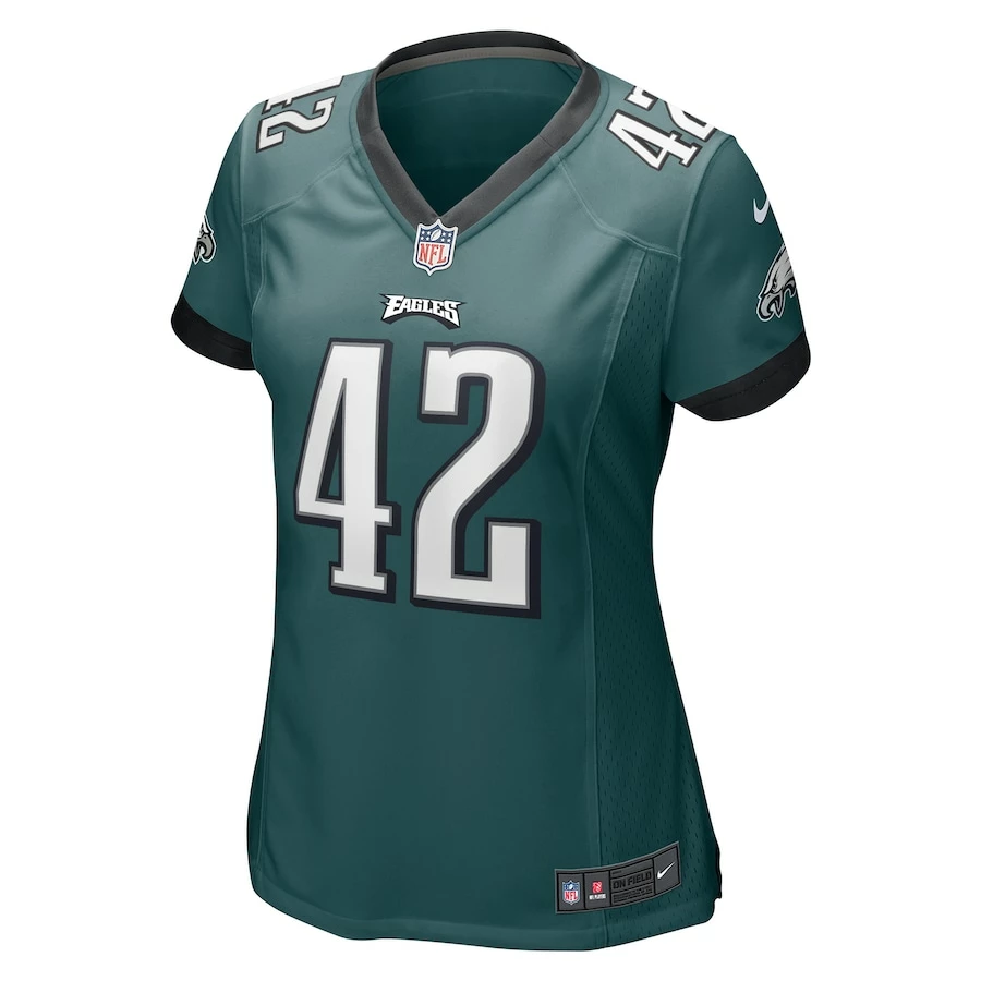 Women's Philadelphia Eagles K'Von Wallace Nike Midnight Green Game Jersey 5 Women's Philadelphia Eagles K'Von Wallace Nike Midnight Green Game Jersey – Bild 3