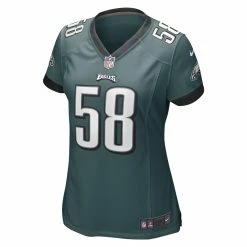 Women's Philadelphia Eagles Kyron Johnson Nike Midnight Green Game Player Jersey -NFL fanshirt Shop womens nike kyron johnson midnight green philadelphia eagles game player jersey pi5118000 altimages ff 5118621 c10502fd86be281f06b4alt2 full