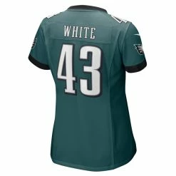 Women's Philadelphia Eagles Kyzir White Nike Midnight Green Game Jersey -NFL fanshirt Shop womens nike kyzir white midnight green philadelphia eagles game jersey pi4811000 altimages ff 4811108 5f641fefb58fde9248b3alt3 full