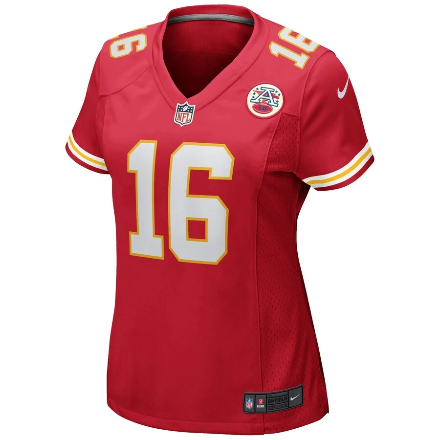 Women's Kansas City Chiefs Len Dawson Nike Red Game Retired Player Jersey 5 Women's Kansas City Chiefs Len Dawson Nike Red Game Retired Player Jersey – Bild 3