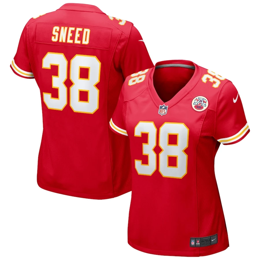 Women's Kansas City Chiefs L'Jarius Sneed Nike Red Game Jersey 4 Women's Kansas City Chiefs L'Jarius Sneed Nike Red Game Jersey – Bild 2
