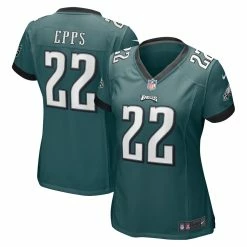 Women's Philadelphia Eagles Marcus Epps Nike Midnight Green Team Game Jersey