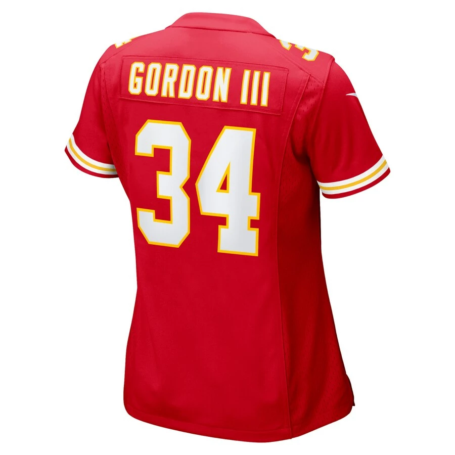Women's Kansas City Chiefs Melvin Gordon III Nike Red Home Game Player Jersey 6 Women's Kansas City Chiefs Melvin Gordon III Nike Red Home Game Player Jersey – Bild 4