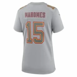 Women's Kansas City Chiefs Patrick Mahomes Nike Gray Super Bowl LVII Patch Atmosphere Fashion Game Jersey -NFL fanshirt Shop womens nike patrick mahomes gray kansas city chiefs super bowl lvii patch atmosphere fashion game jersey pi5305000 altimages ff 5305595 da7f987e6300238980f9alt3 full
