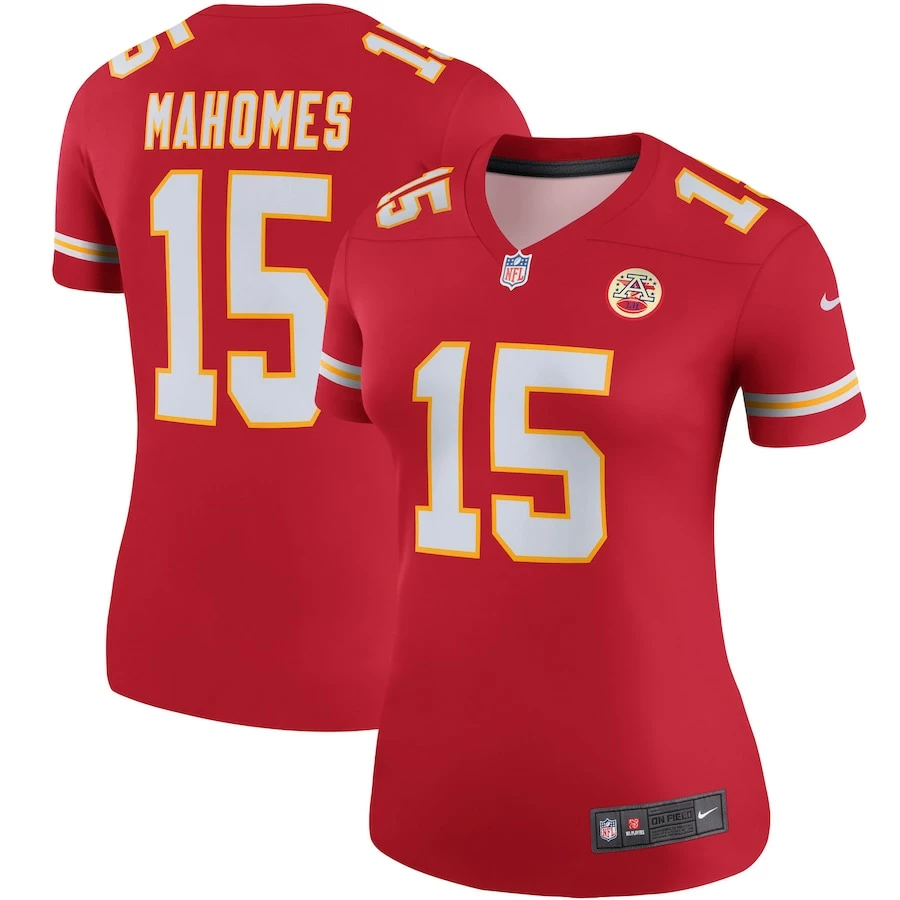 Women's Kansas City Chiefs Patrick Mahomes Nike Red Legend Team Jersey 4 Women's Kansas City Chiefs Patrick Mahomes Nike Red Legend Team Jersey – Bild 2