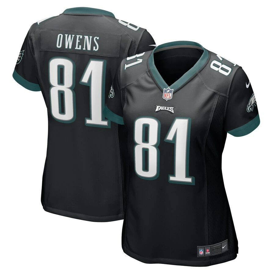 Women's Philadelphia Eagles Terrell Owens Nike Black Retired Player Jersey 4 Women's Philadelphia Eagles Terrell Owens Nike Black Retired Player Jersey – Bild 2