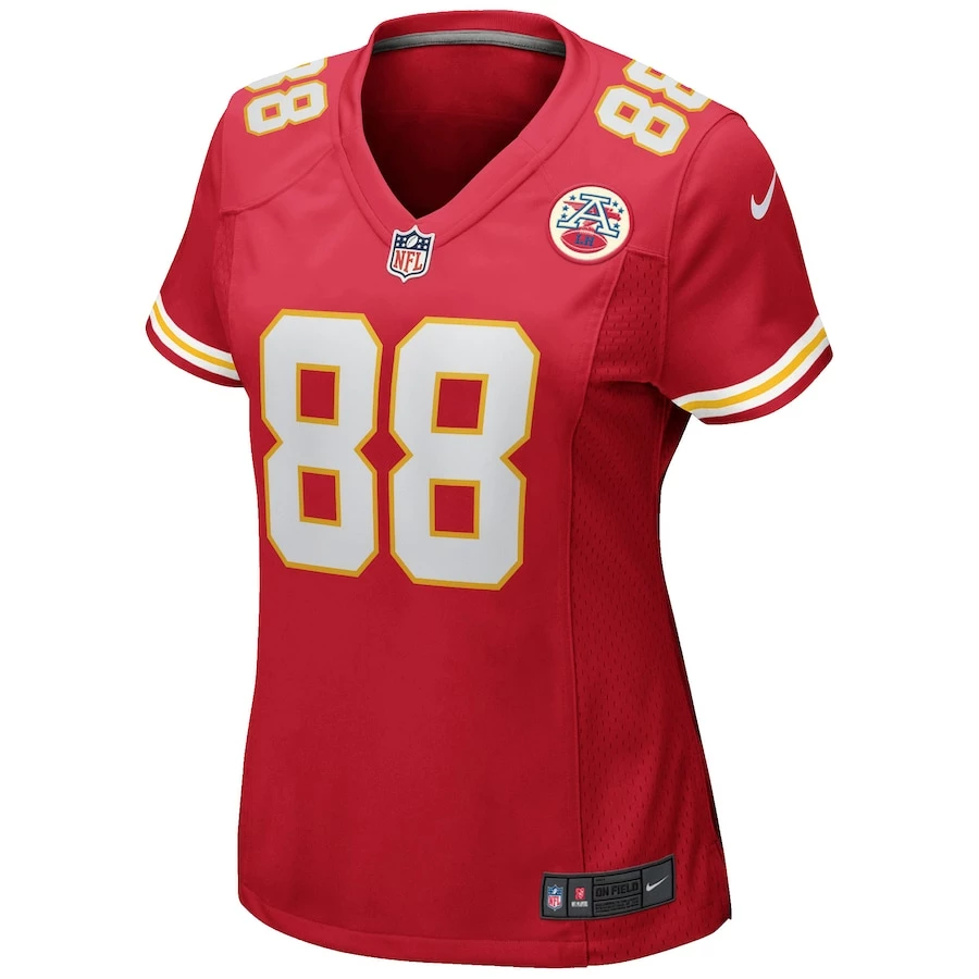 Women's Kansas City Chiefs Tony Gonzalez Nike Red Game Retired Player Jersey 5 Women's Kansas City Chiefs Tony Gonzalez Nike Red Game Retired Player Jersey – Bild 3