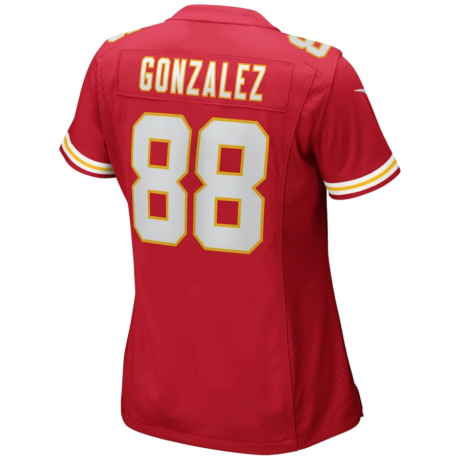 Women's Kansas City Chiefs Tony Gonzalez Nike Red Game Retired Player Jersey 6 Women's Kansas City Chiefs Tony Gonzalez Nike Red Game Retired Player Jersey – Bild 4