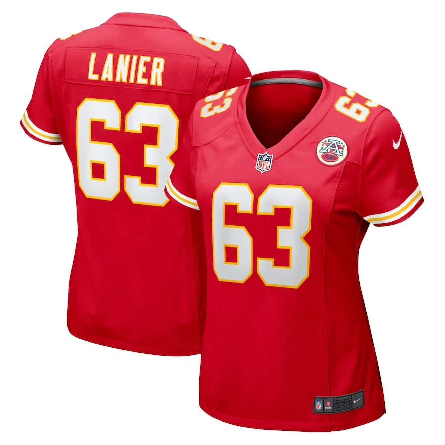 Women's Kansas City Chiefs Willie Lanier Nike Red Retired Player Jersey 4 Women's Kansas City Chiefs Willie Lanier Nike Red Retired Player Jersey – Bild 2