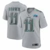 Youth Philadelphia Eagles A.J. Brown Nike Gray Super Bowl LVII Patch Atmosphere Fashion Game Jersey -NFL fanshirt Shop youth nike aj brown gray philadelphia eagles super bowl lvii patch atmosphere fashion game jersey pi5305000 ff 5305625 d7bd8925c328afbff37d full