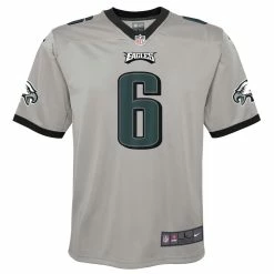 Youth Philadelphia Eagles DeVonta Smith Nike Silver Inverted Game Jersey 8 Youth Philadelphia Eagles DeVonta Smith Nike Silver Inverted Game Jersey -NFL fanshirt Shop youth nike devonta smith silver philadelphia eagles inverted game jersey pi4559000 altimages ff 4559884 29e087c235899af5d9bealt2 full