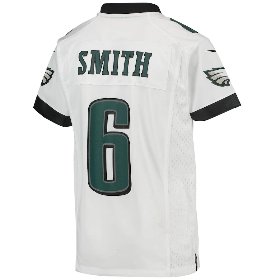 Youth Philadelphia Eagles DeVonta Smith Nike White Game Jersey 6 Youth Philadelphia Eagles DeVonta Smith Nike White Game Jersey – Bild 4