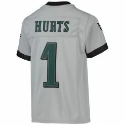 Youth Philadelphia Eagles Jalen Hurts Nike Silver Inverted Team Game Jersey 9 Youth Philadelphia Eagles Jalen Hurts Nike Silver Inverted Team Game Jersey -NFL fanshirt Shop youth nike jalen hurts silver philadelphia eagles inverted team game jersey pi4393000 altimages ff 4393076 d8100b7113cc437150faalt3 full