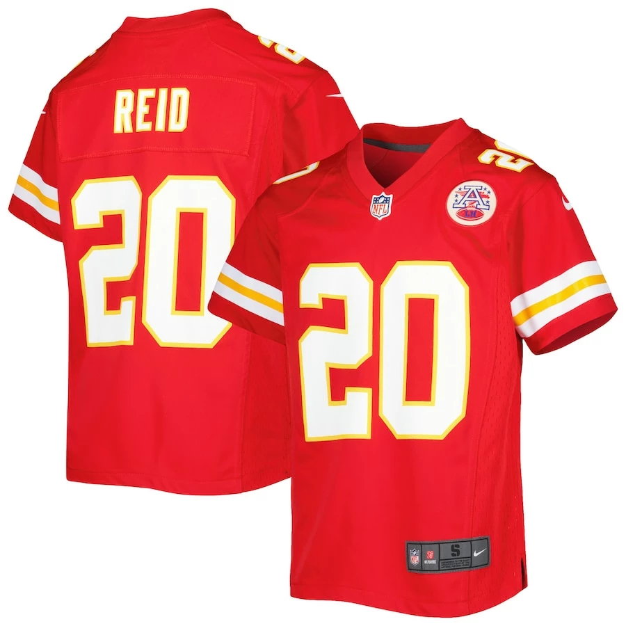 Youth Kansas City Chiefs Justin Reid Nike Red Game Jersey 4 Youth Kansas City Chiefs Justin Reid Nike Red Game Jersey – Bild 2