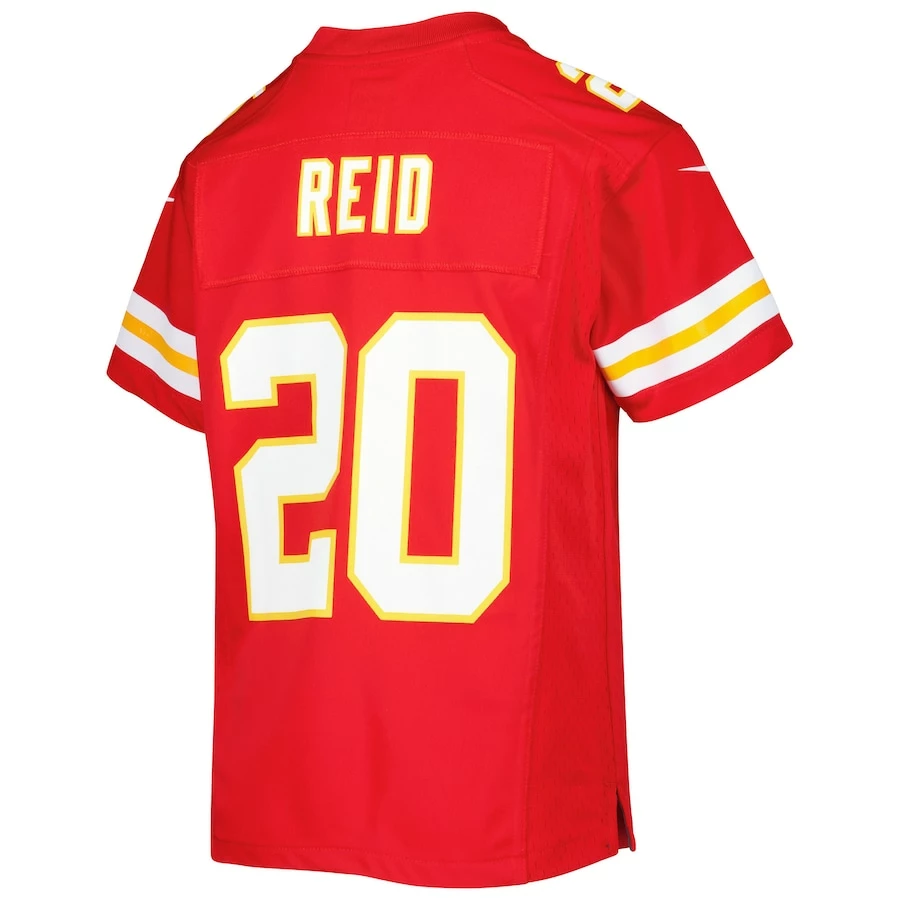 Youth Kansas City Chiefs Justin Reid Nike Red Game Jersey 6 Youth Kansas City Chiefs Justin Reid Nike Red Game Jersey – Bild 4
