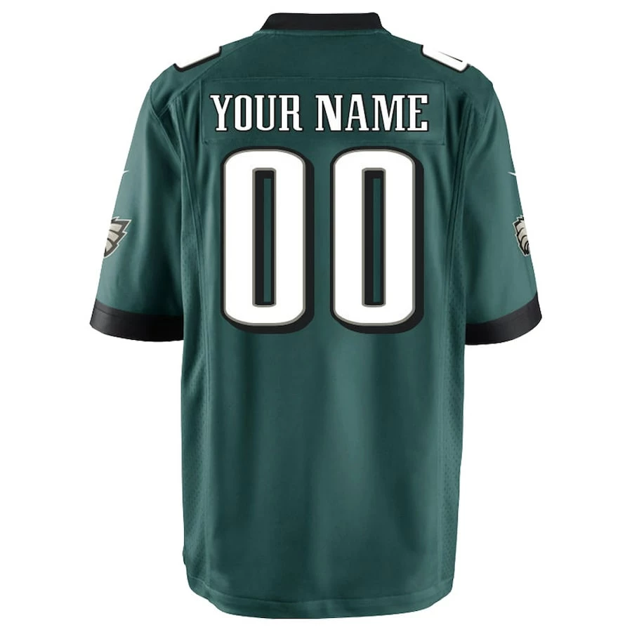 Youth Philadelphia Eagles Nike Midnight Green Custom Game Jersey 6 Youth Philadelphia Eagles Nike Midnight Green Custom Game Jersey – Bild 4
