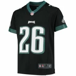 Youth Philadelphia Eagles Miles Sanders Nike Black Game Jersey -NFL fanshirt Shop youth nike miles sanders black philadelphia eagles game jersey pi3999000 altimages ff 3999012 93dd60612cf625fc0b4balt2 full
